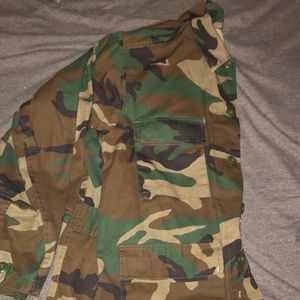 Camo army jacket